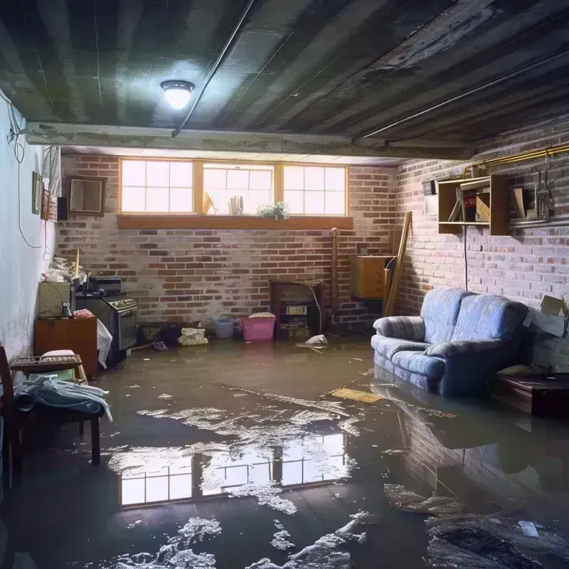 Flooded Basement Cleanup in Pelham, MA